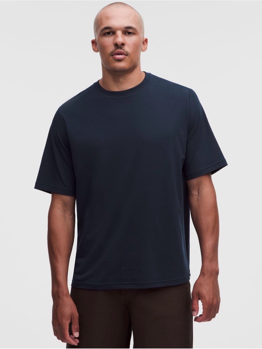 Lululemon True Navy Blue Everyday Fundamental Short Sleeve Tee Crew Neck Shirt T